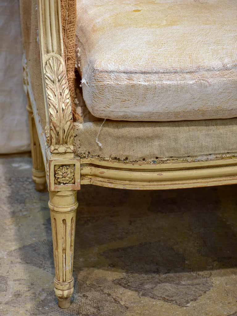 Antique Louis XVI style sofa 69¼"