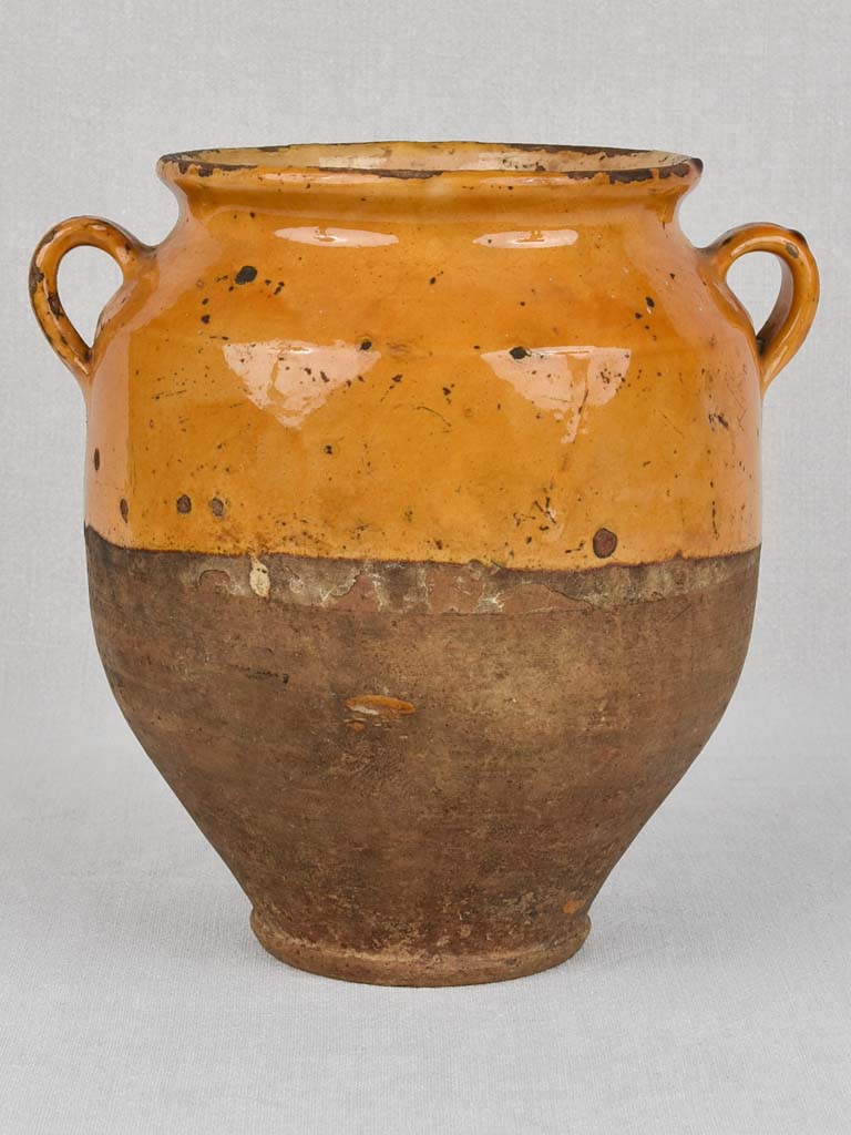 Antique French confit pot 10¼"