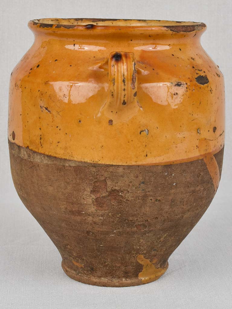 Antique French confit pot 10¼"