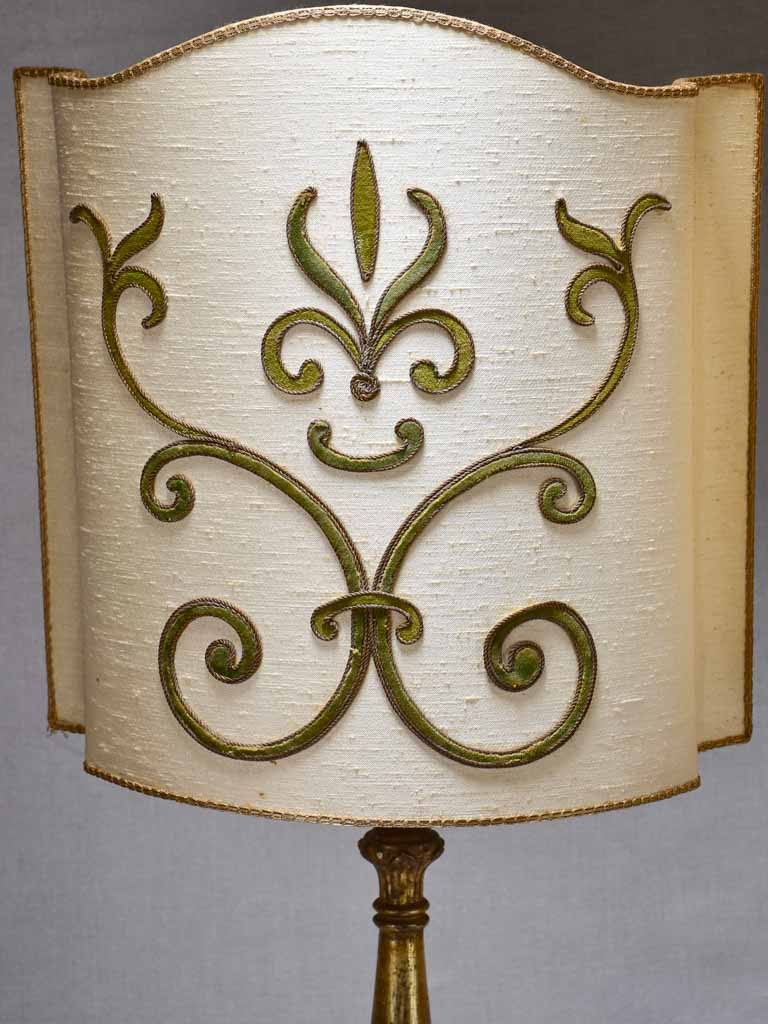 Pair of 18th-century French candlestick lamps 34¼"
