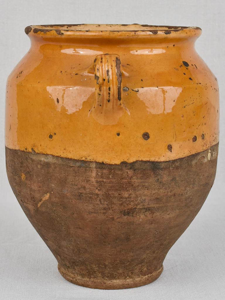Antique French confit pot 10¼"