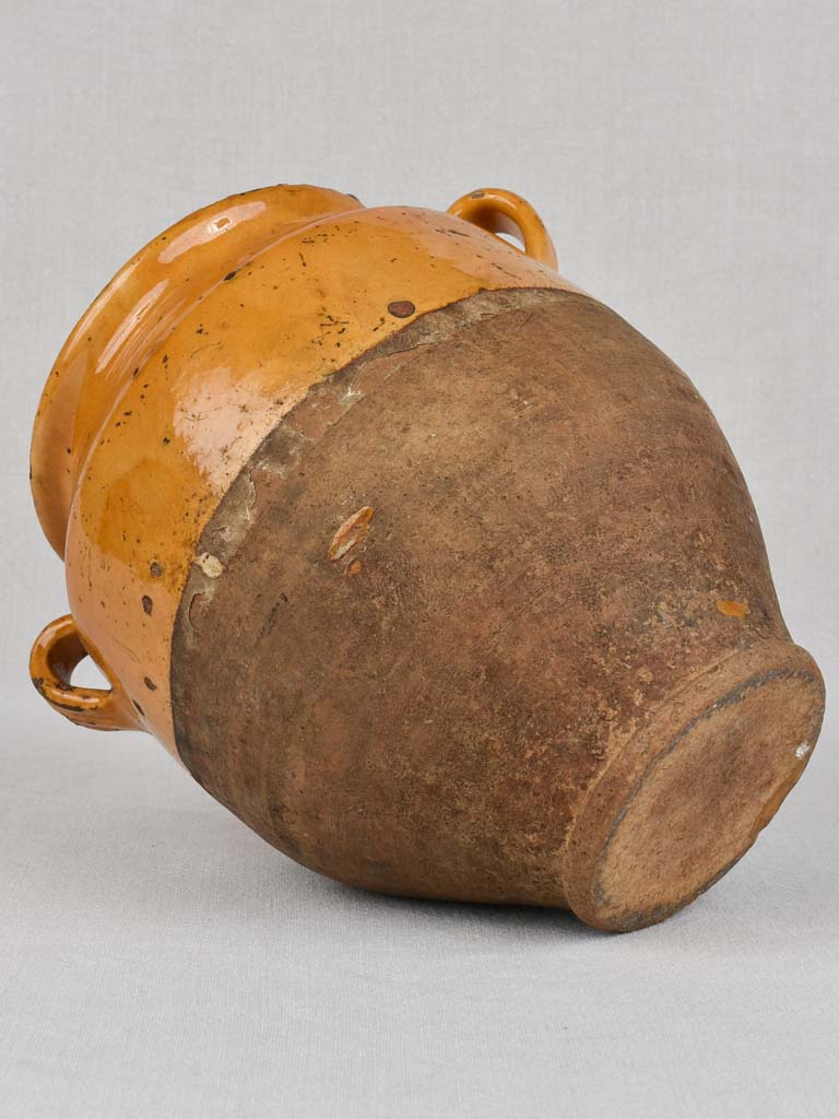 Antique French confit pot 10¼"