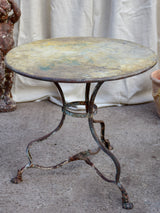 19th Century round garden table from Arras, France