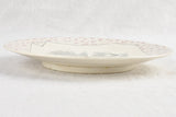 Early-twentieth-century Sarreguemines collectible plate 