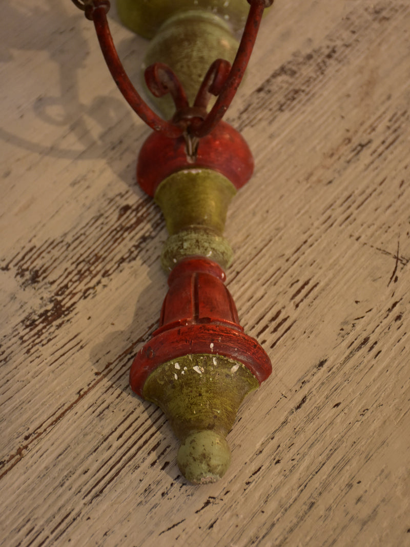 Pair of vintage Italian wall appliques