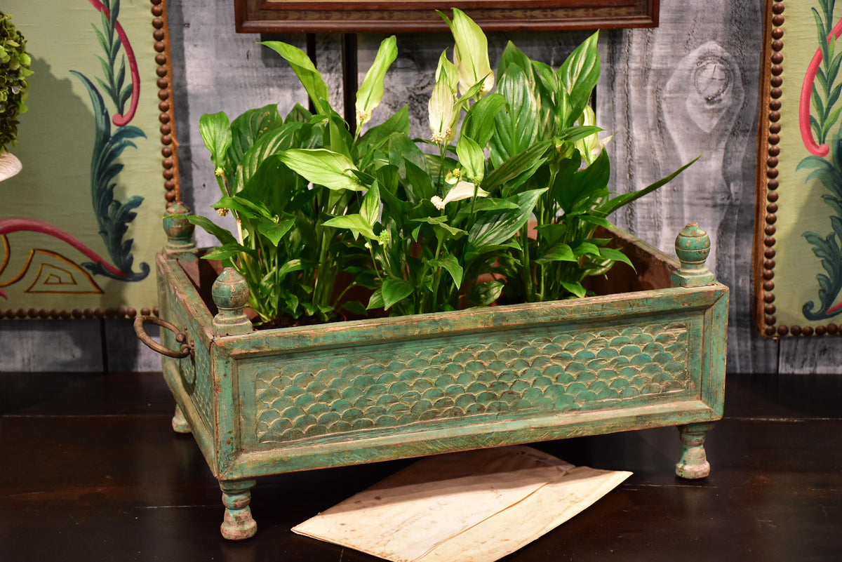 Rectangular Po Stand Rectangular French pot plant stand