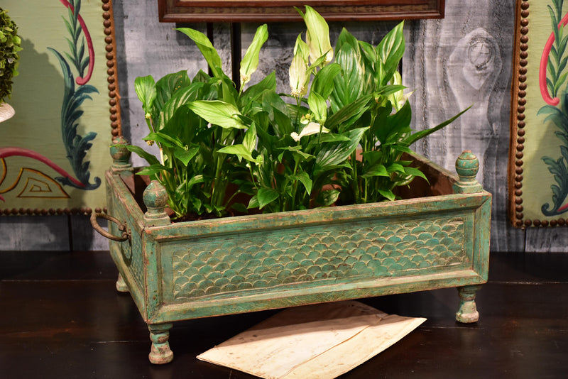 Rectangular French pot plant stand