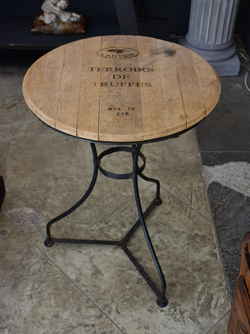 Antique French geuridon – truffle marche