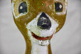 Mid century garden sculpture of Bambi 25¼"