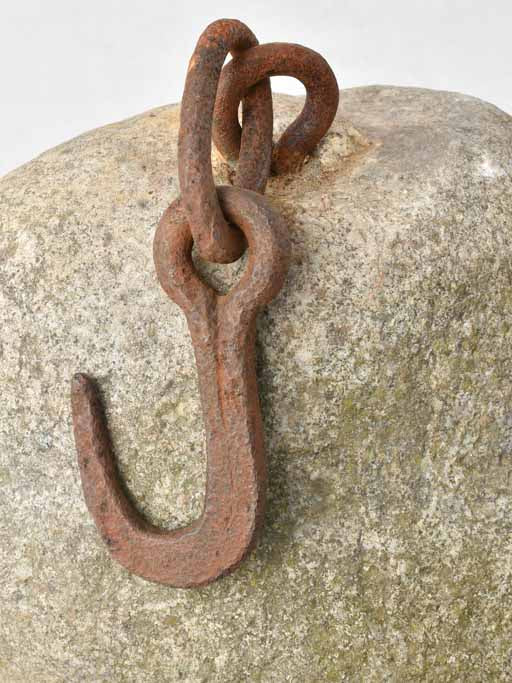 Antique French stone counterweight 11½"