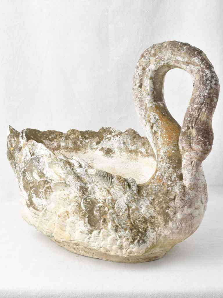 Large vintage swan planter 22½"