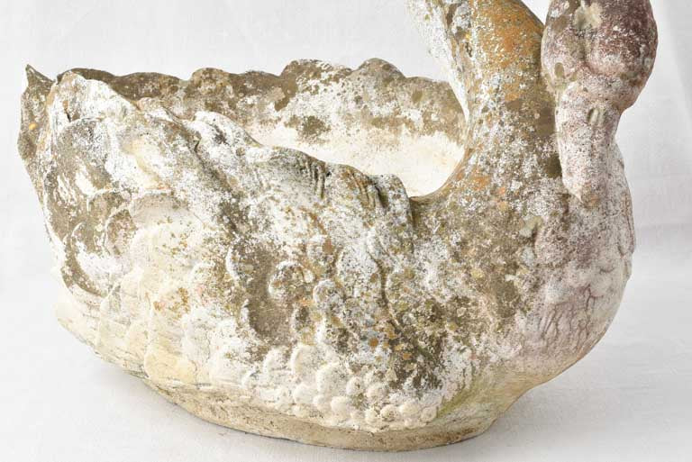 Large vintage swan planter 22½"