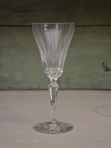 Circa 1930’s French crystal wine glasses