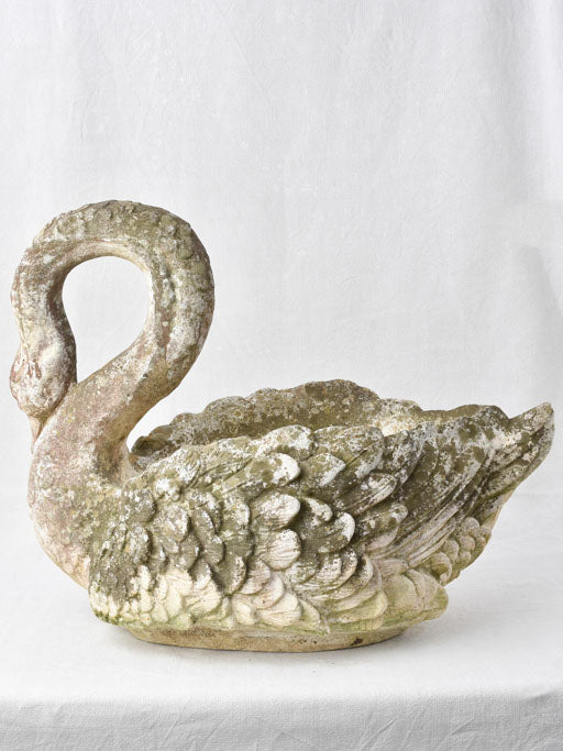 Large vintage swan planter 22½"