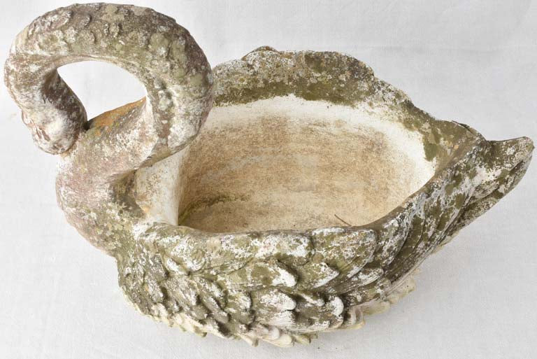 Large vintage swan planter 22½"