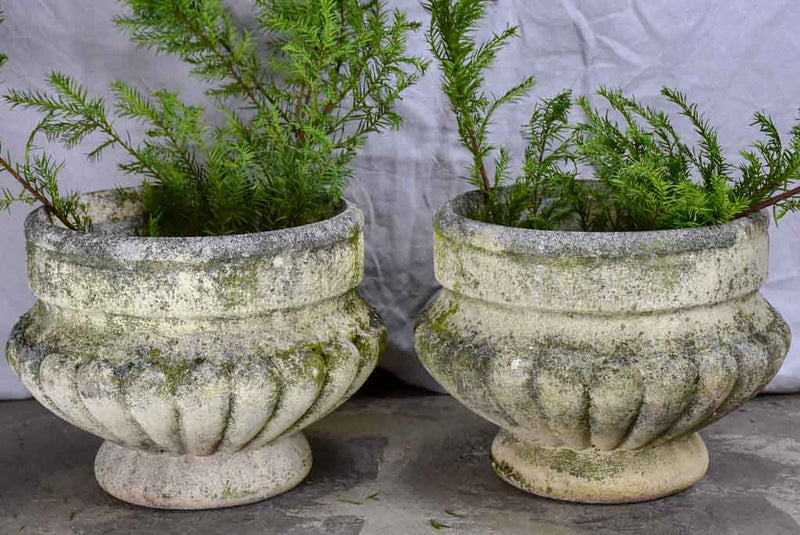 Pair of mid century French garden planters