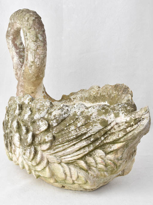 Large vintage swan planter 22½"