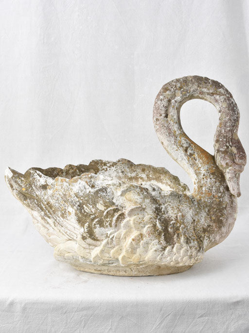 Large vintage swan planter 22½"