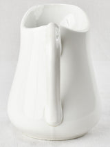 Classic French Limoges water pitcher