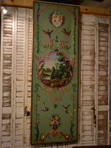 Antique French Triptych - oil on canvas