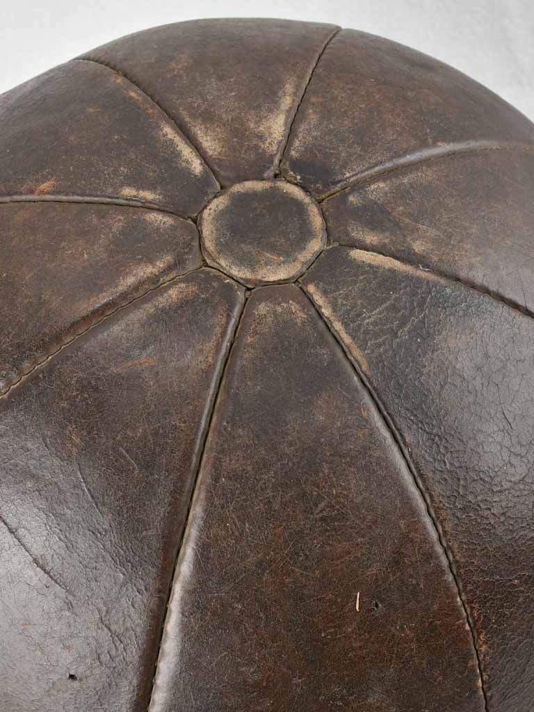 Antique French medicine ball 13½"