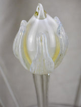 Collection of six 1960's Murano glass flowers 20"