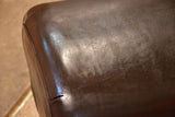 Vintage leather gym horse - bench seat