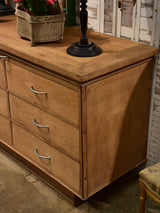 Vintage French drawers - blonde oak