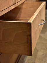 Vintage French drawers - blonde oak