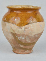Confit pot, antique, no handles, small 8"