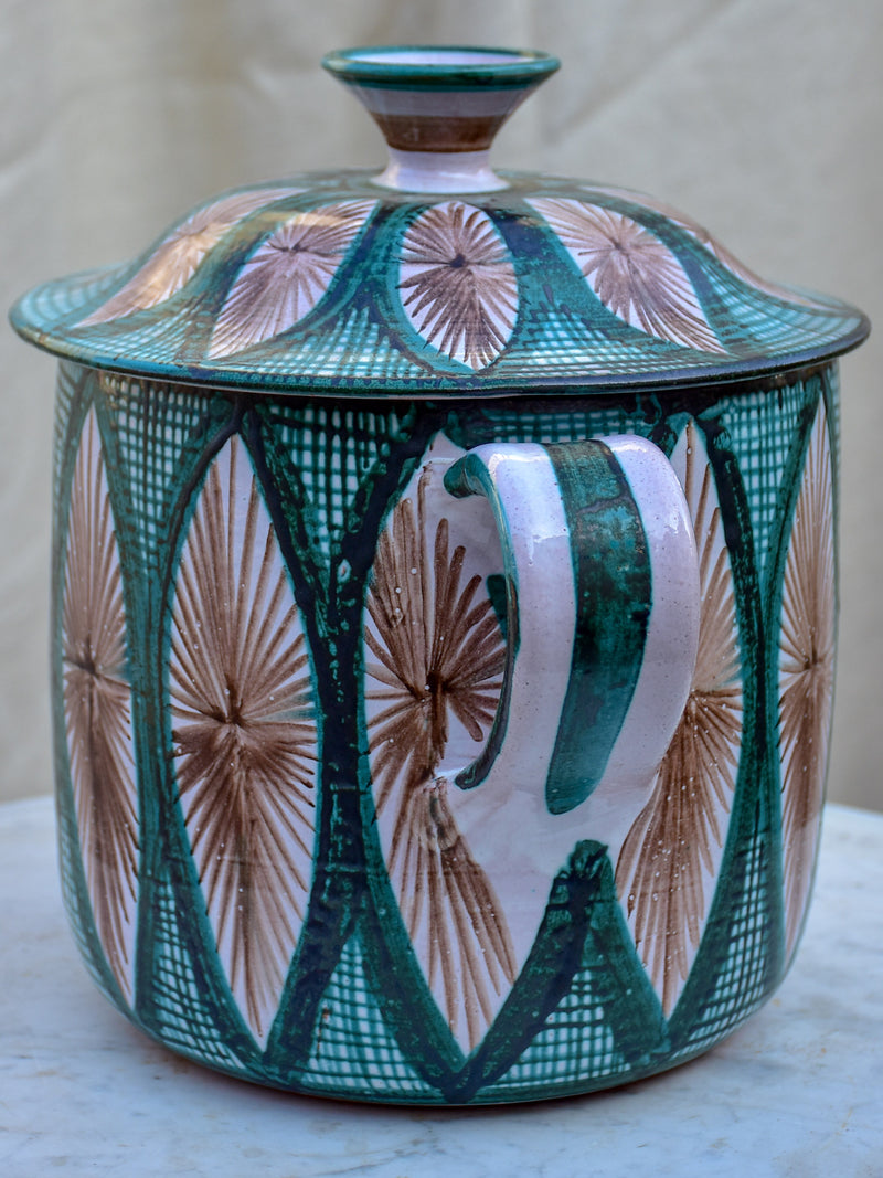 Large Robert Picault soup tureen / pot with lid