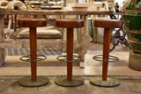1960's leather vintage barstools