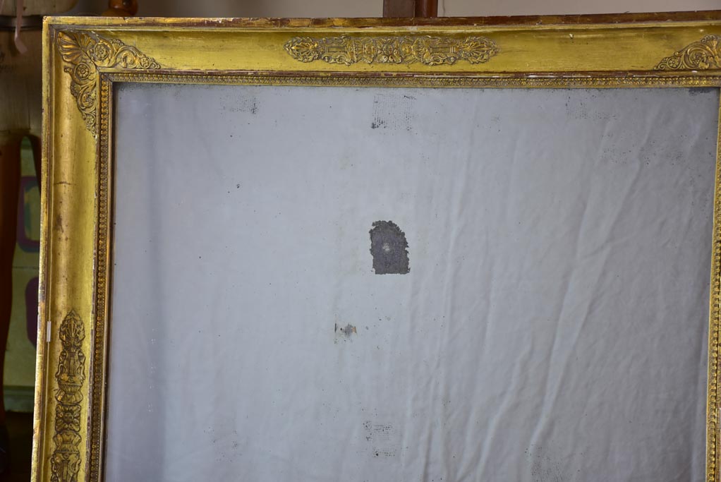 Large early 19th-century mirror with gilded frame
