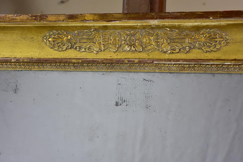 Large early 19th-century mirror with gilded frame