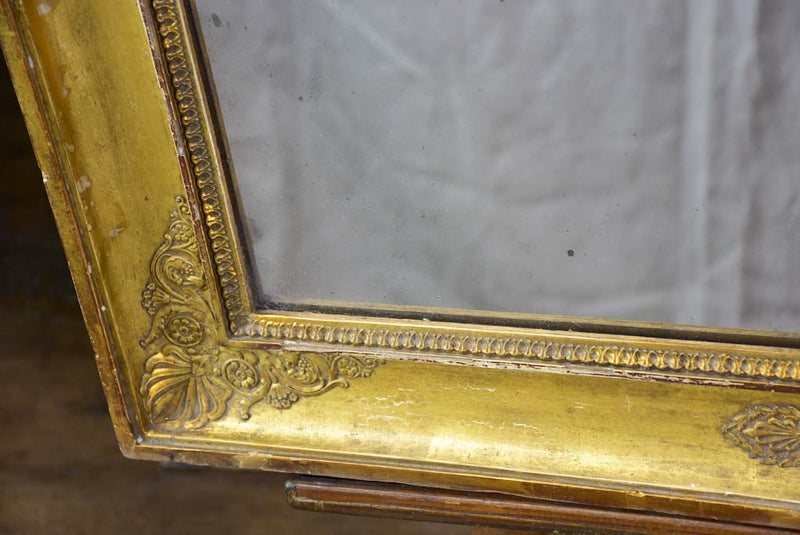 Large early 19th-century mirror with gilded frame
