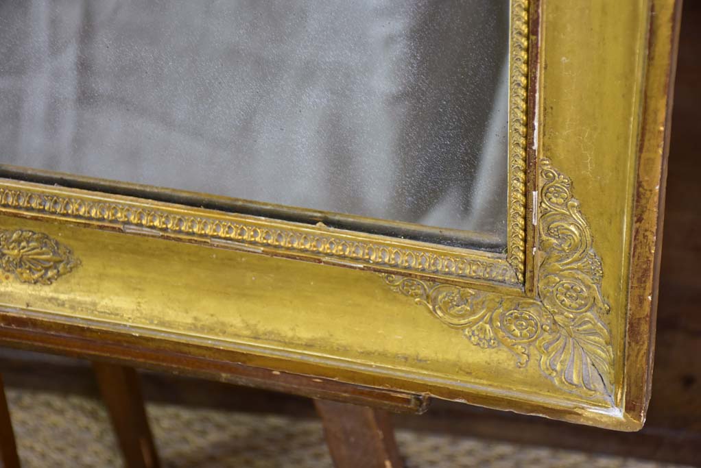 Large early 19th-century mirror with gilded frame