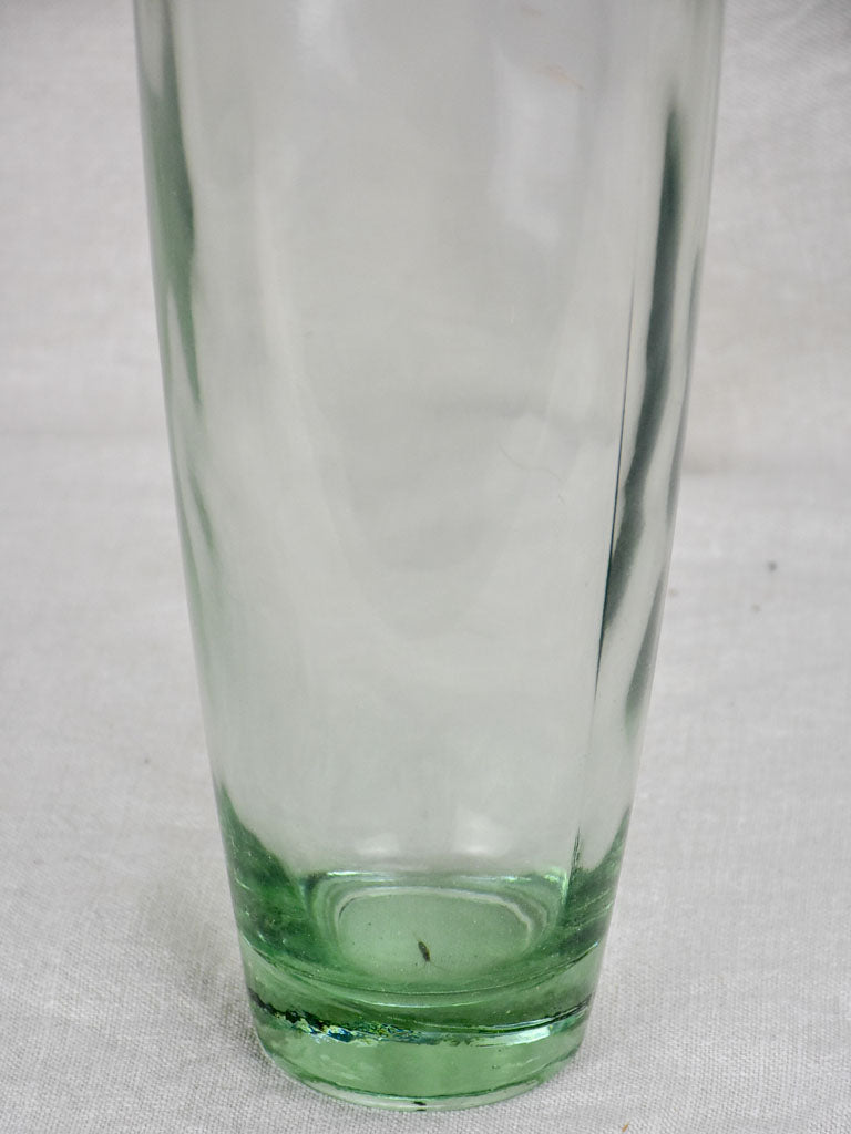 Vintage Glass bottle - type one. Tall with tapered base 18" (6 available)