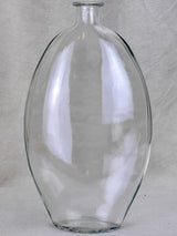 Vintage Glass bottle - type three. Tall and flat