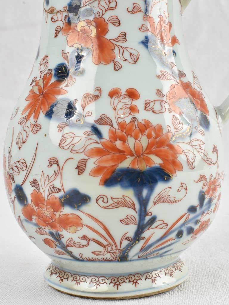 Exquisite polychrome decoration Chinese porcelain pitcher