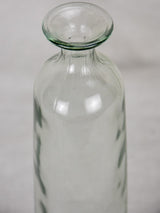 Vintage Glass bottle - type five - small cylindrical (6 available)