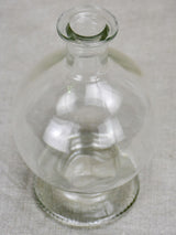 Vintage Glass bottle - type six - bulbous (5 available)