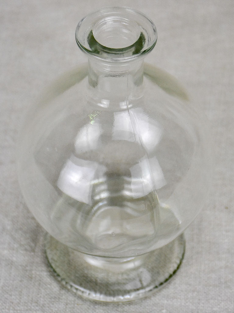 Vintage Glass bottle - type six - bulbous (5 available)