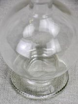 Vintage Glass bottle - type six - bulbous (5 available)