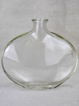 Vintage Glass bottle - type eight - small flat (2 available)