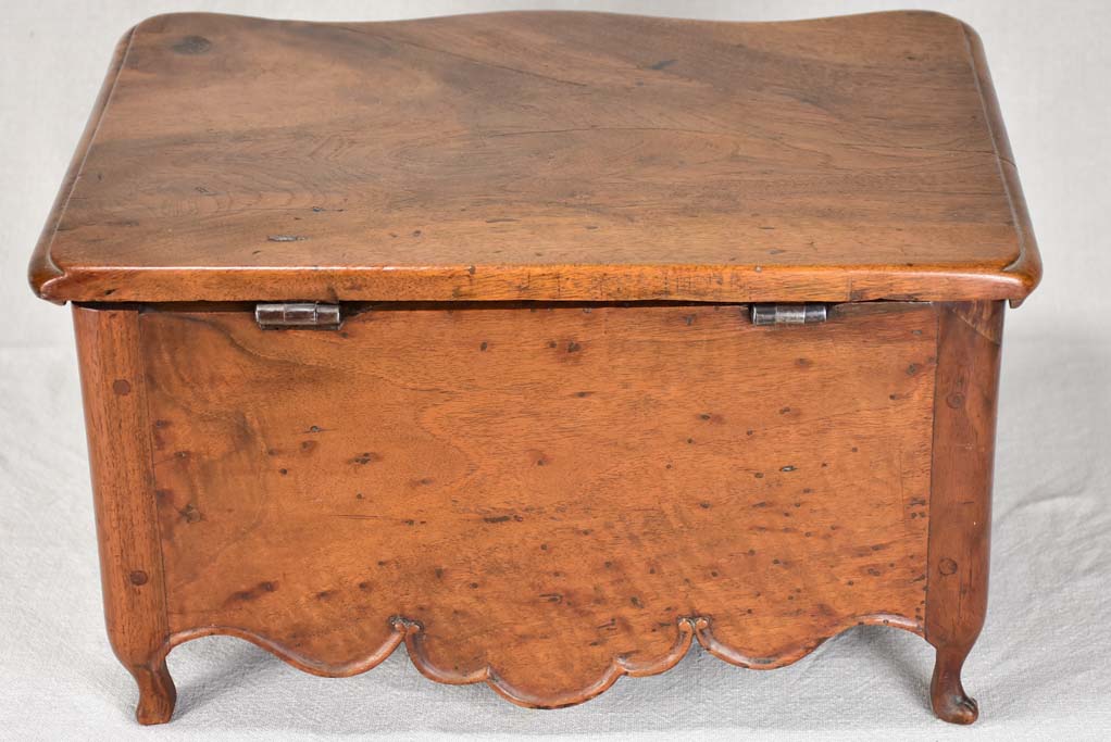 Rare 18th century French document chest with lock