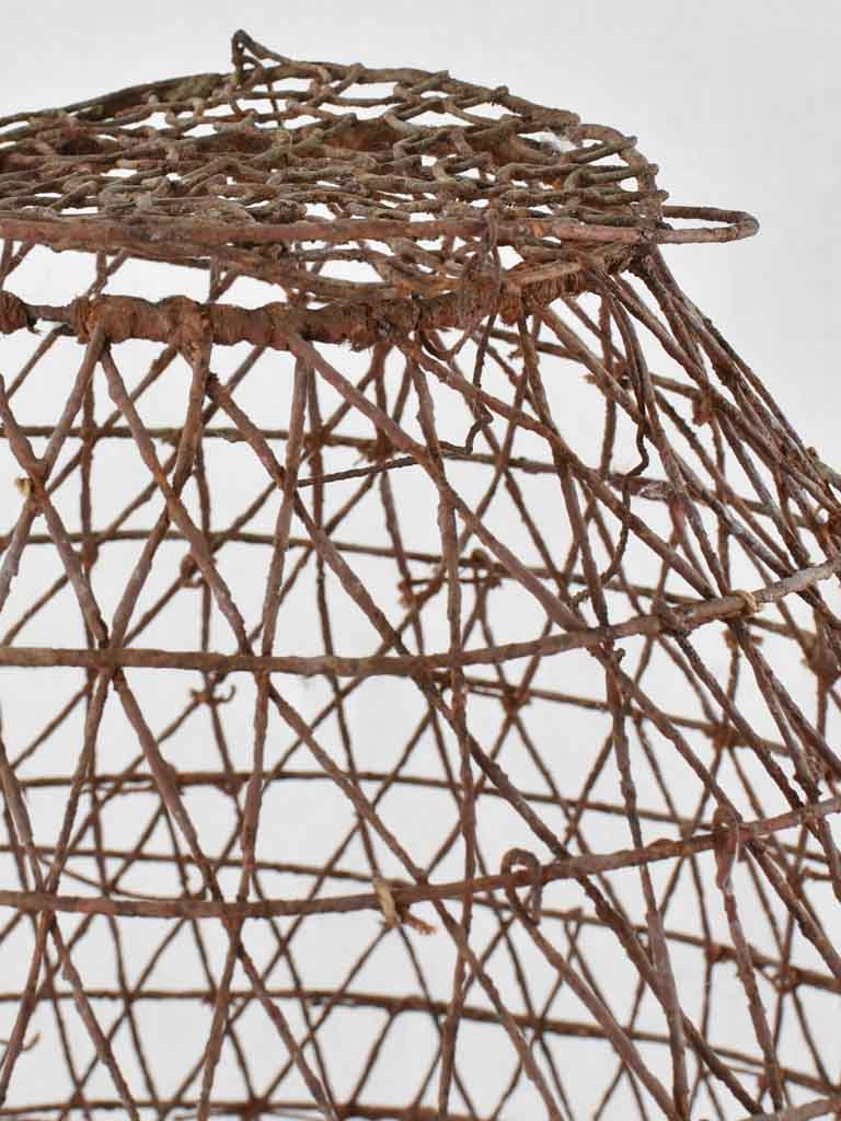 Antique Mediterranean lobster pot
