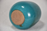 Sixties French Blue-Green Stoneware Vase