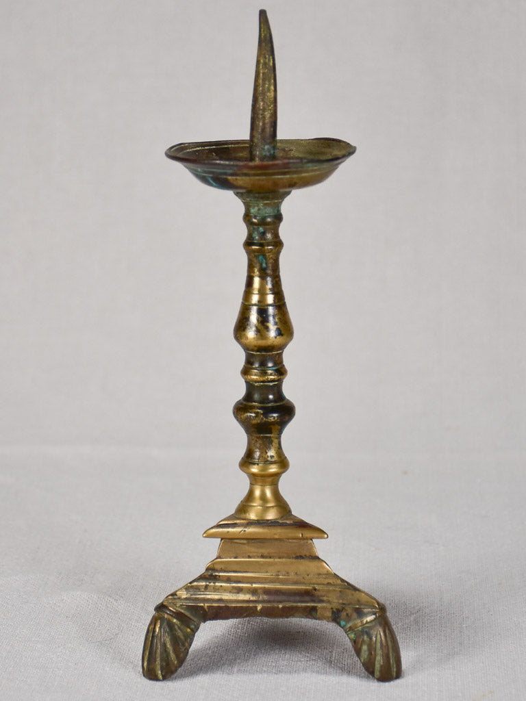 Antique French Bronze Candlestick
