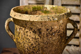 Vintage French Castelnaudary garden planter with two handles