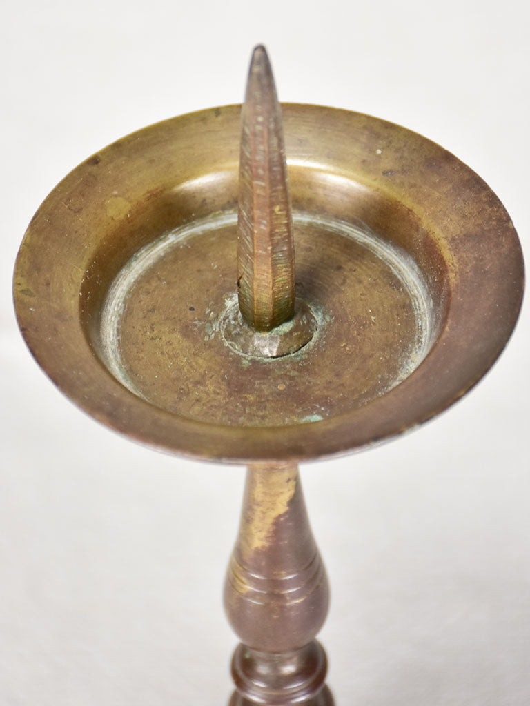 Vintage Candlestick Made from Sturdy Bronze  